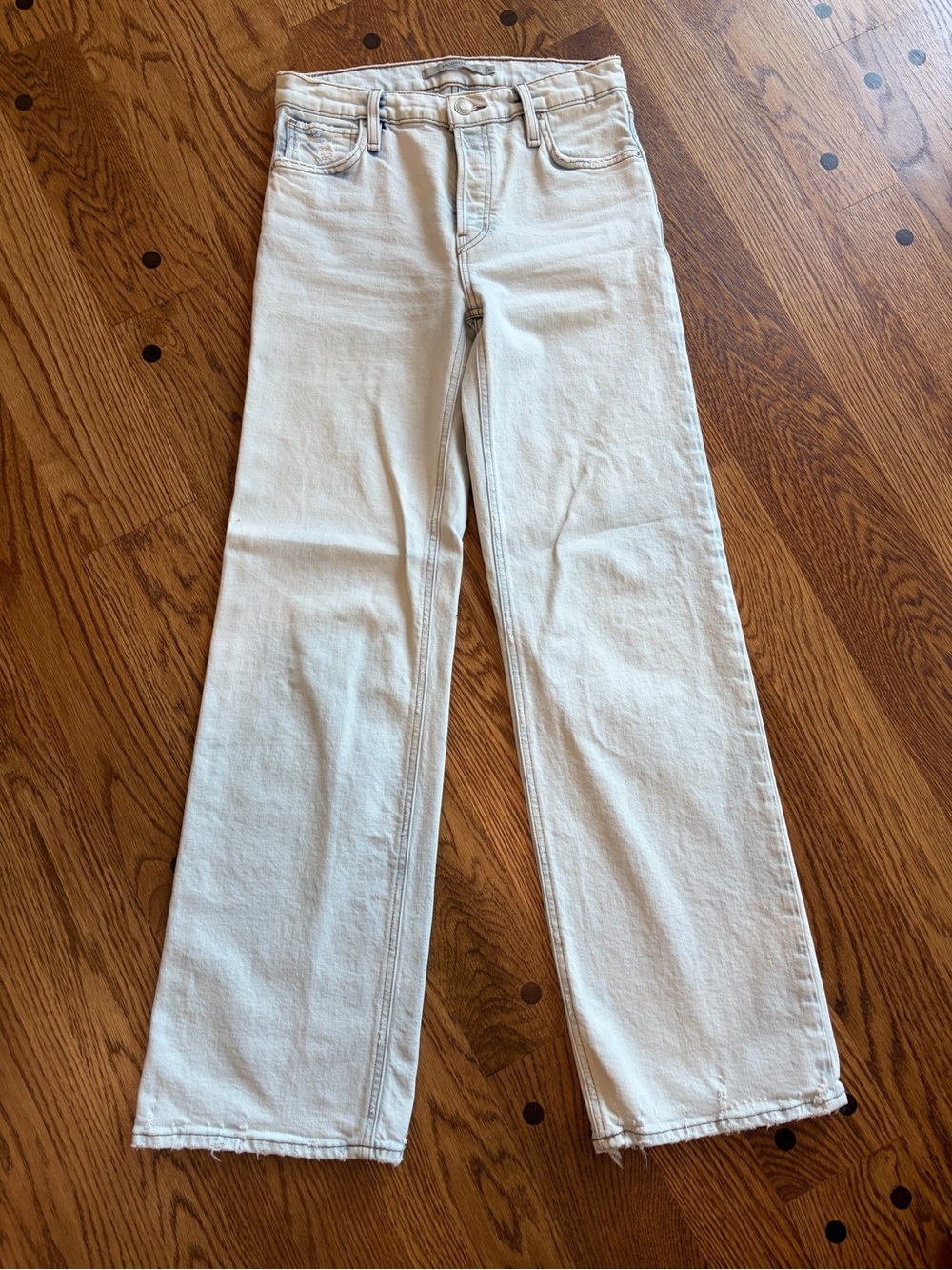 Hudson Jeans Light Wash Wide-Leg Flare Jeans